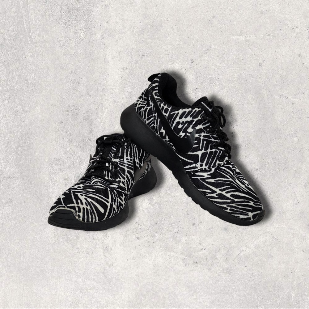 Nike Rosie One Black & White Zebra Women Shoes